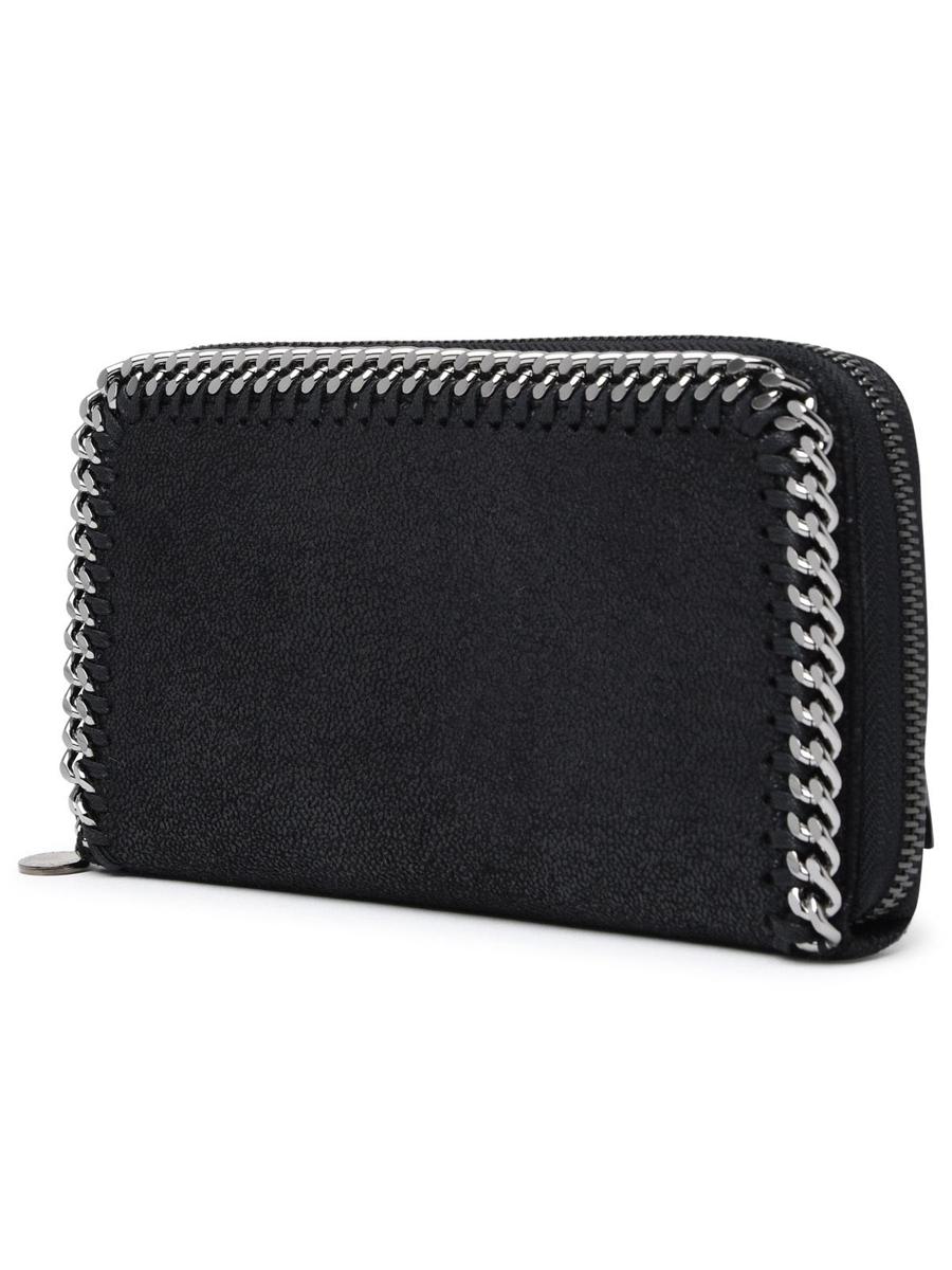 Stella McCartney Portafoglio Zip Nero