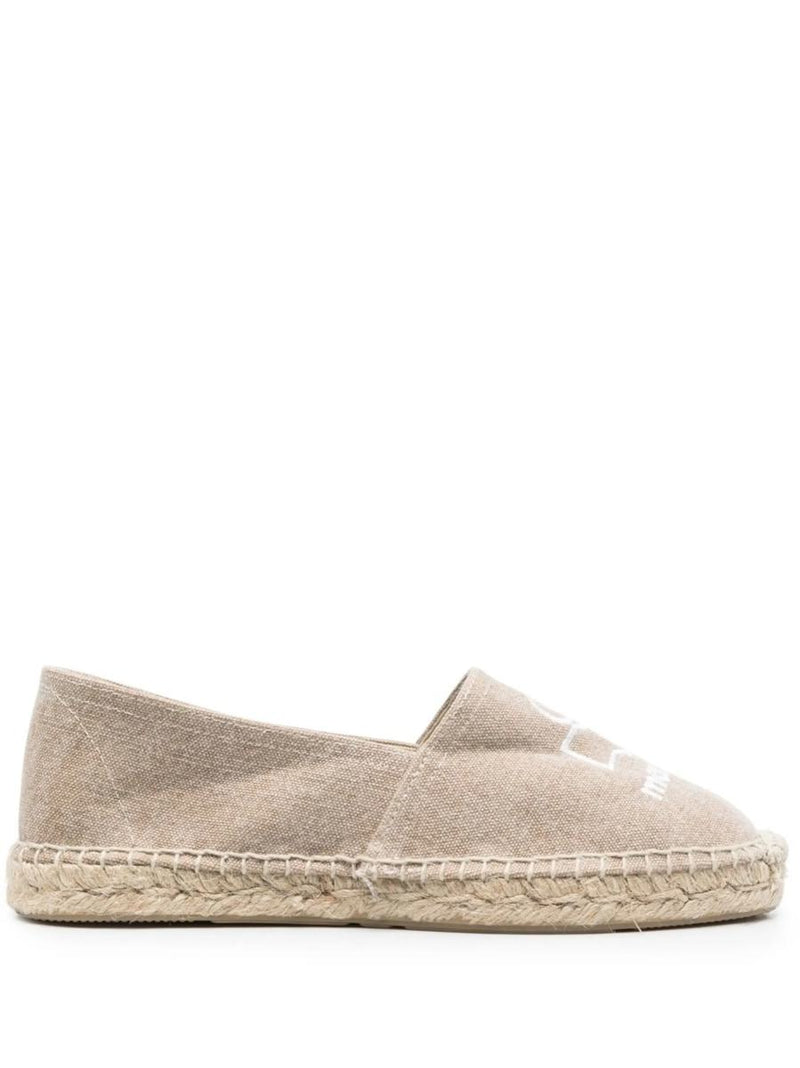 Isabel Marant Canae Logo-Embroidered Espadrilles