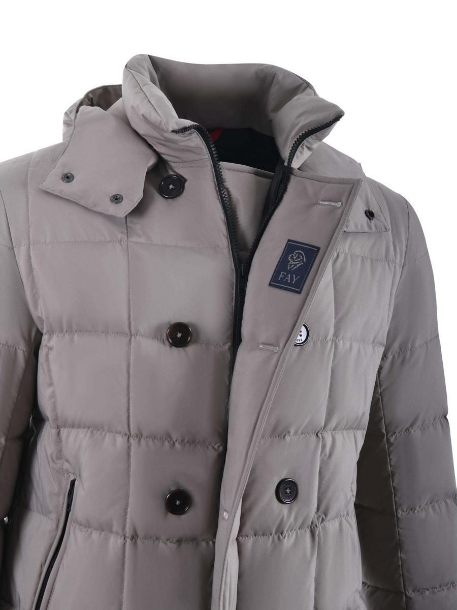 Fay  Quilted Nylon Down Jacket