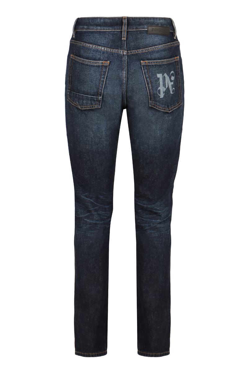 Palm Angels Stretch Cotton Jeans