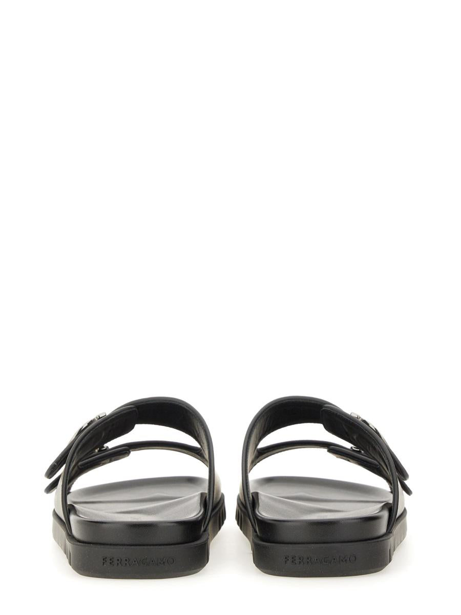 Salvatore Ferragamo Double-Strap Sandal