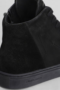 Crime London High Top Minimal Sneakers