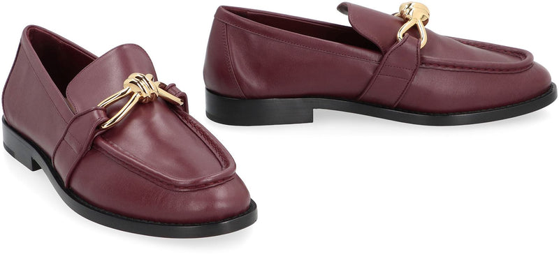Bottega Veneta Mud Leather Loafers