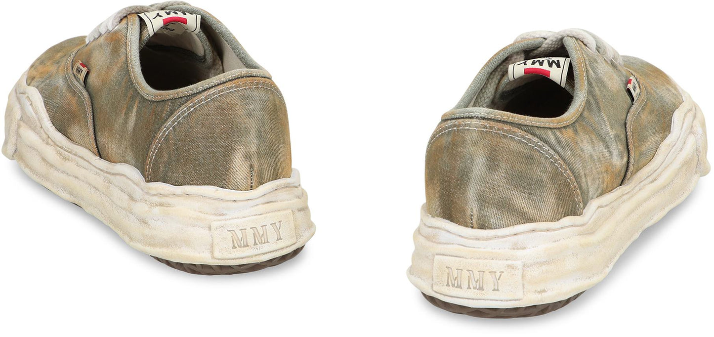 Maison Mihara Yasuhiro Baker Fabric Low-Top Sneakers