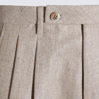 Gta Beige Wool Pants