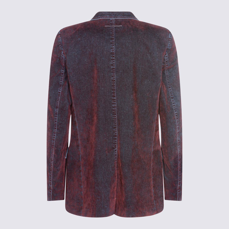 MM6 Maison Margiela Multicolor Cotton Blazer