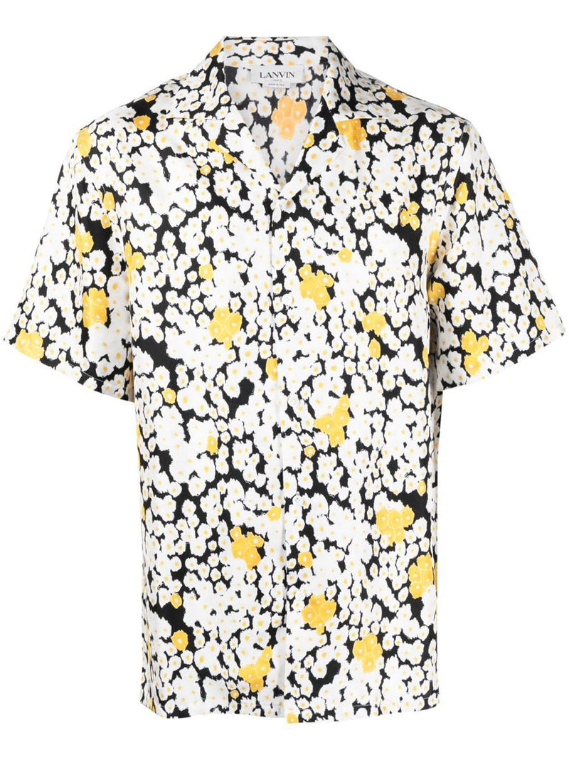 Lanvin Printed Silk Shirt