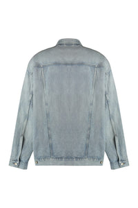 Balenciaga Size Sticker Denim Jacket