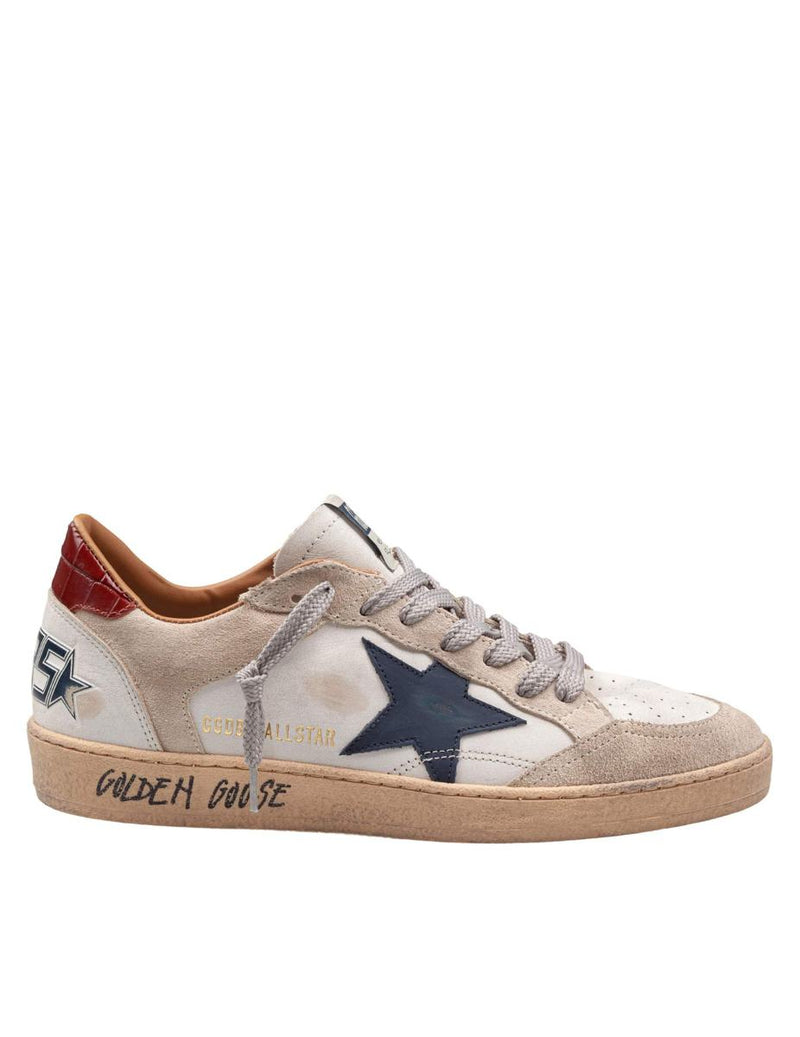 Golden Goose Leather And Suede Sneakers