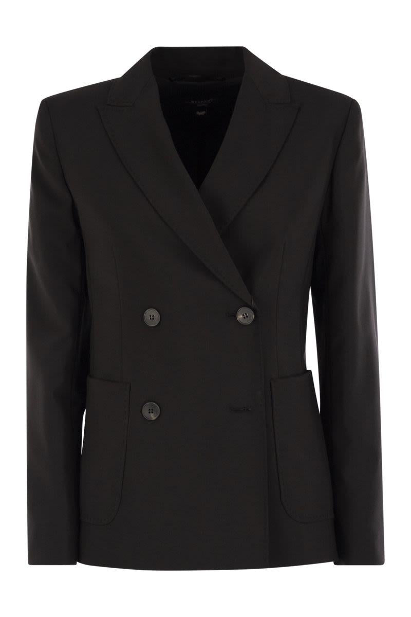 Max Mara Mattia - Pinstriped Wool Double-Breasted Blazer