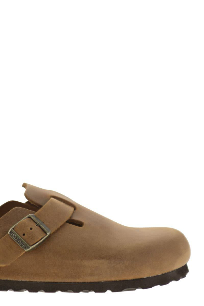 Birkenstock Boston - Oiled Leather Sabot