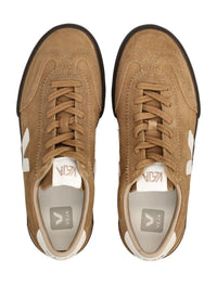Veja Volley Tent Brown And White Suede Sneakers