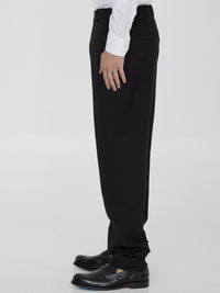 Wool Gabardine Trousers