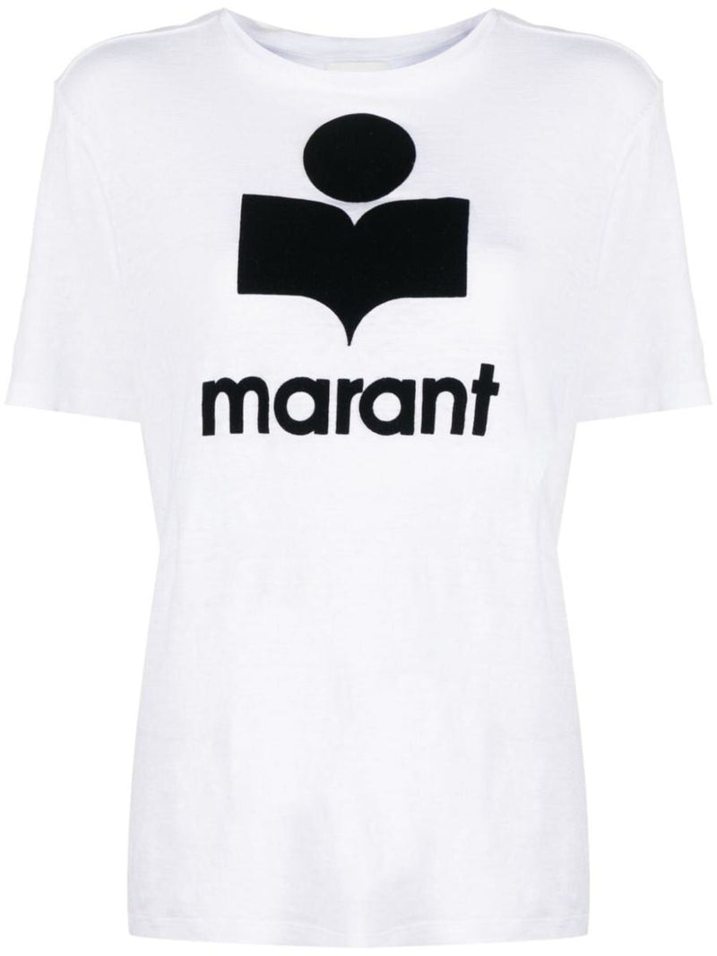 Isabel Marant Étoile Zewel Linen T-Shirt Clothing