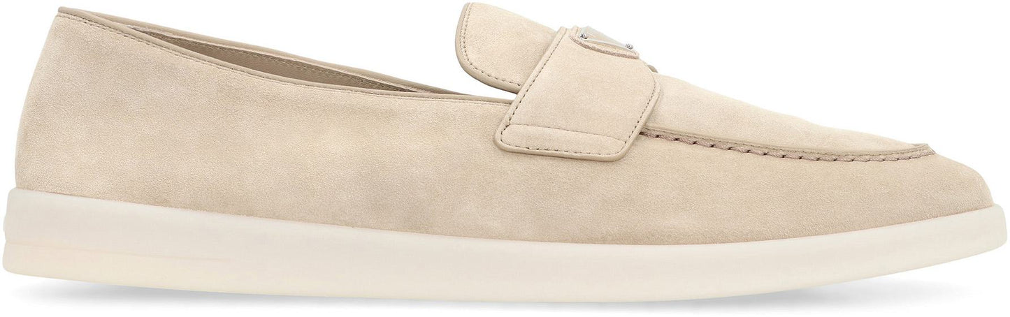 Prada Suede Loafers