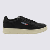 Autry Black Leather Medalist Sneakers