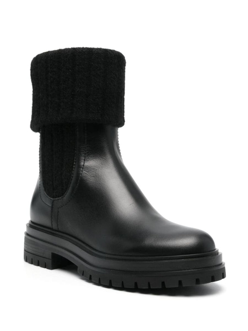 Gianvito Rossi Leather Chelsea Boots