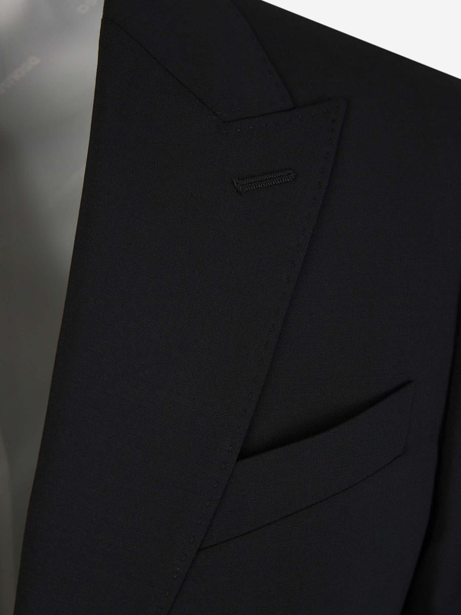 DSQUARED2 Straight Wool Suit
