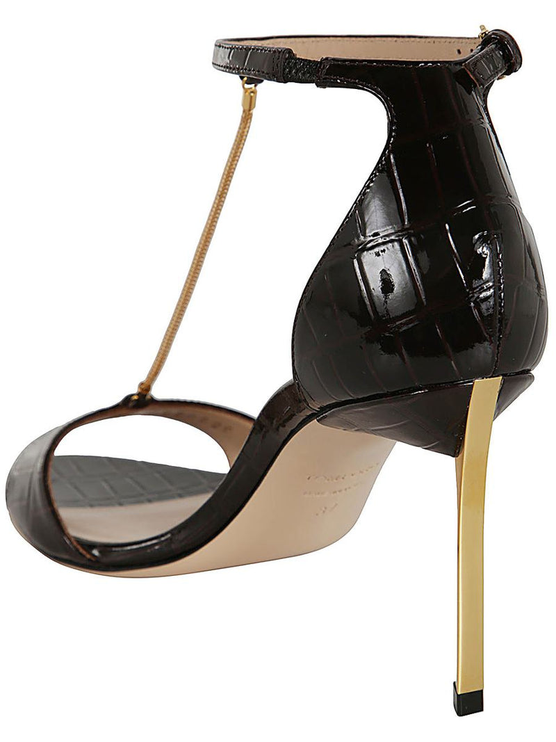 Tom Ford Mid Heel Sandals Shoes