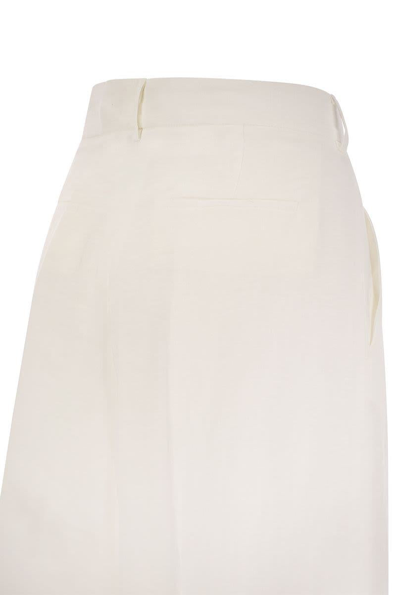 Antonelli Tulipano - Linen Wide Trousers