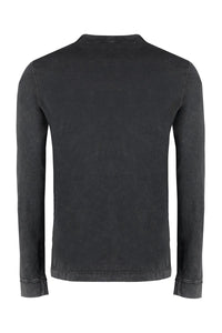 Dolce & Gabbana Long Sleeve Cotton T-Shirt