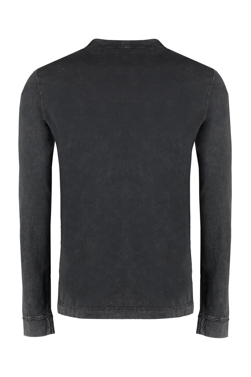 Dolce & Gabbana Long Sleeve Cotton T-Shirt