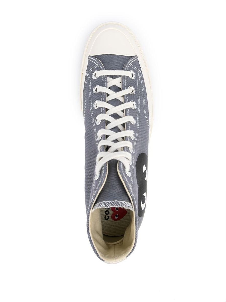 Converse X Comme Des Garçons Play Half Heart Chuck Taylor '70 High Top Sneakers Shoes