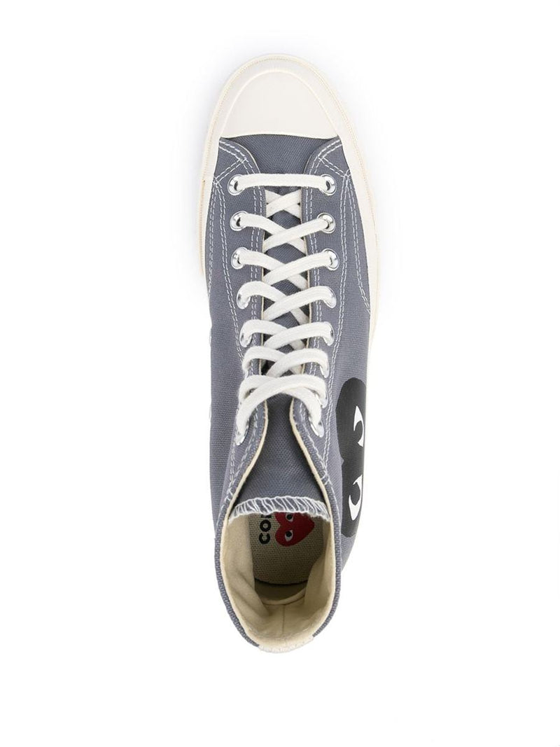 Converse X Comme Des Garçons Play Half Heart Chuck Taylor '70 High Top Sneakers Shoes