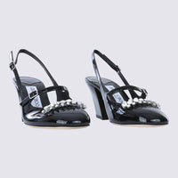 Jimmy Choo Black Leather Pumps