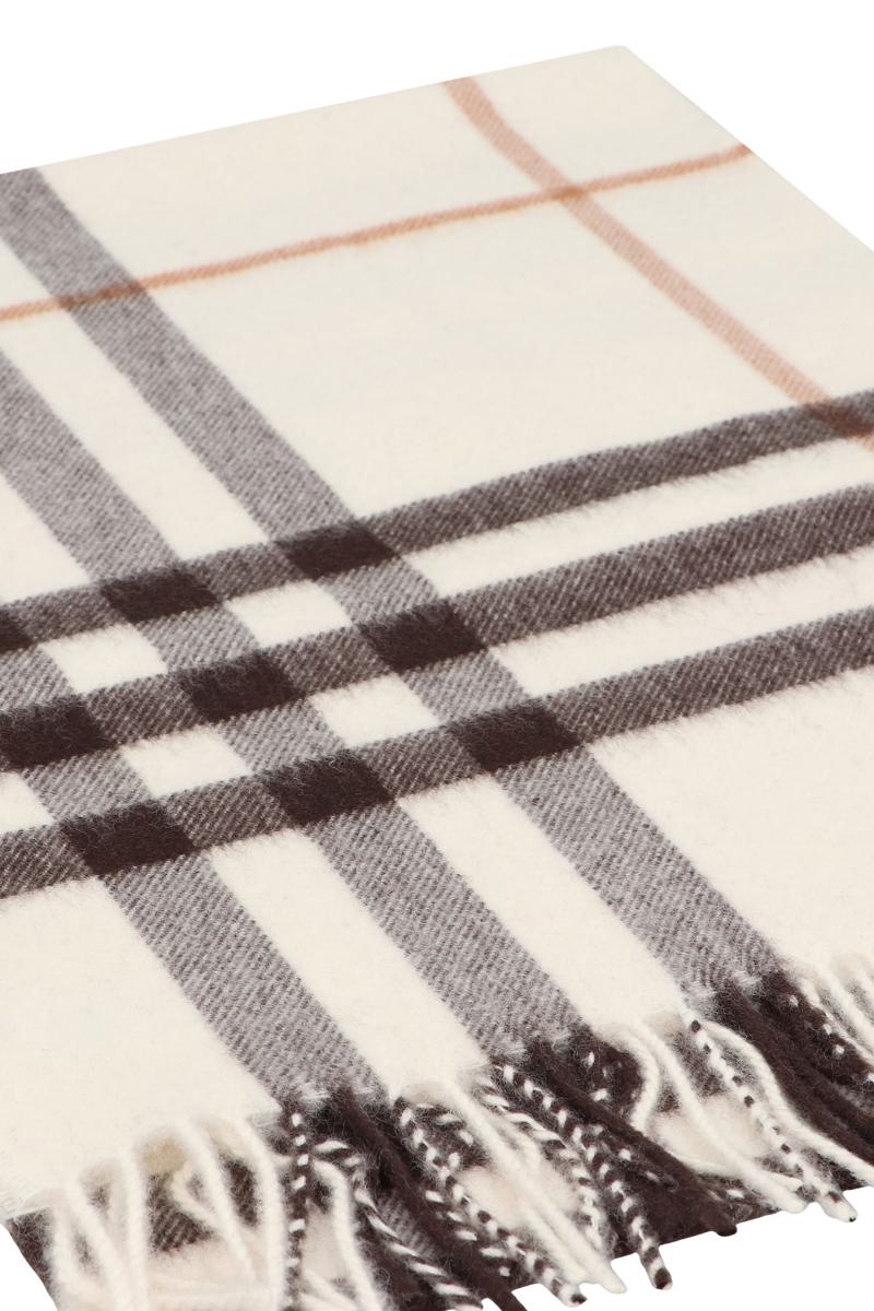 Burberry Checked Cashmere Scarf