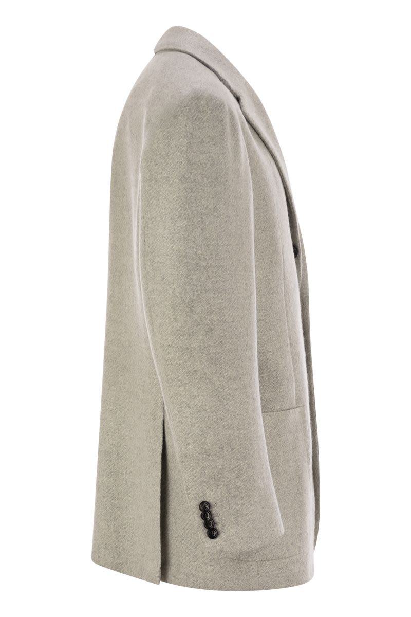 Kiton Single-Breasted Cashmere Jacket