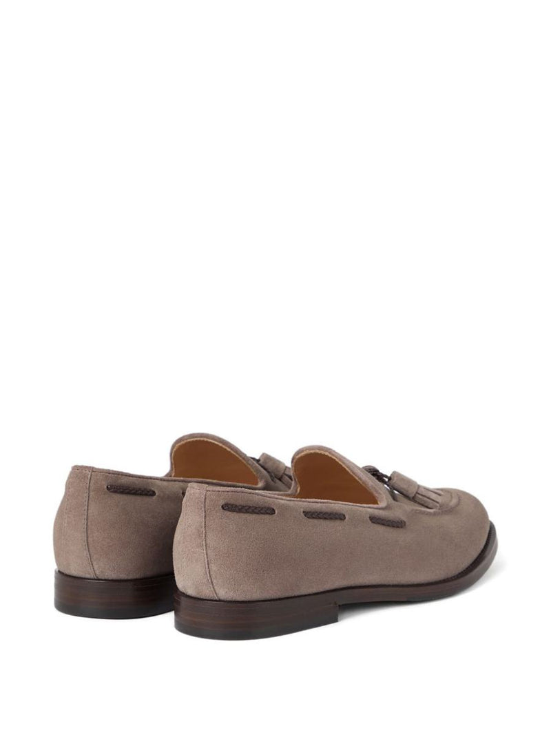 Brunello Cucinelli Suede Loafers