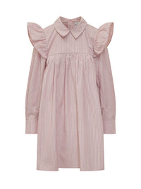 Ganni Mini Dress With Ruffles