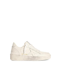 Golden Goose 'Ball-Star 2' White Leather Sneakers