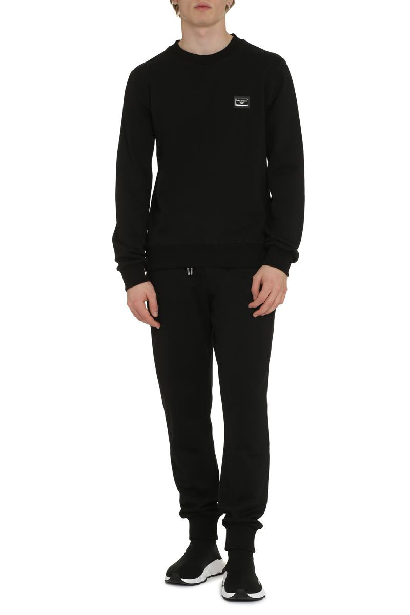 Dolce & Gabbana Cotton Crew-Neck Sweatshirt