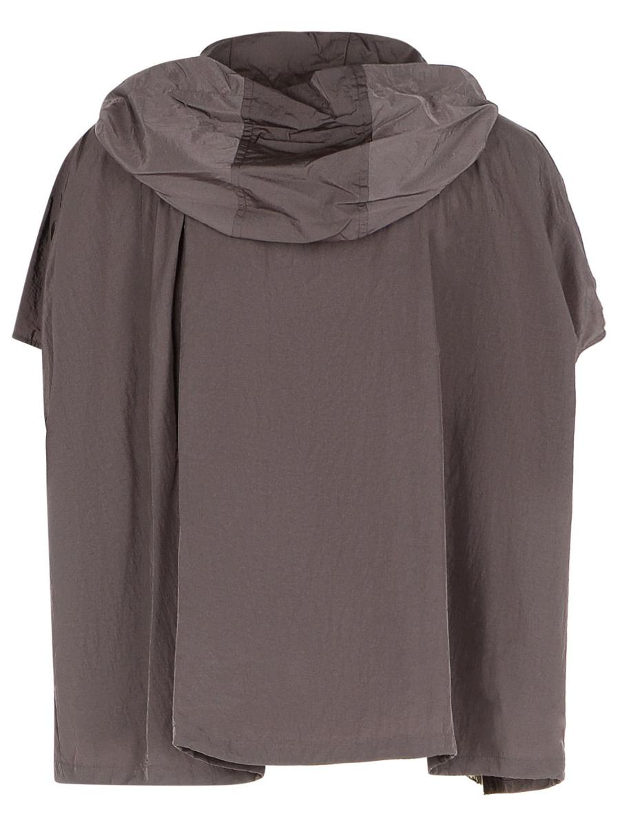 Sportmax 'Barbra' Oversize Coffee Taffeta Trench Coat