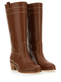 Fay Leather Boot