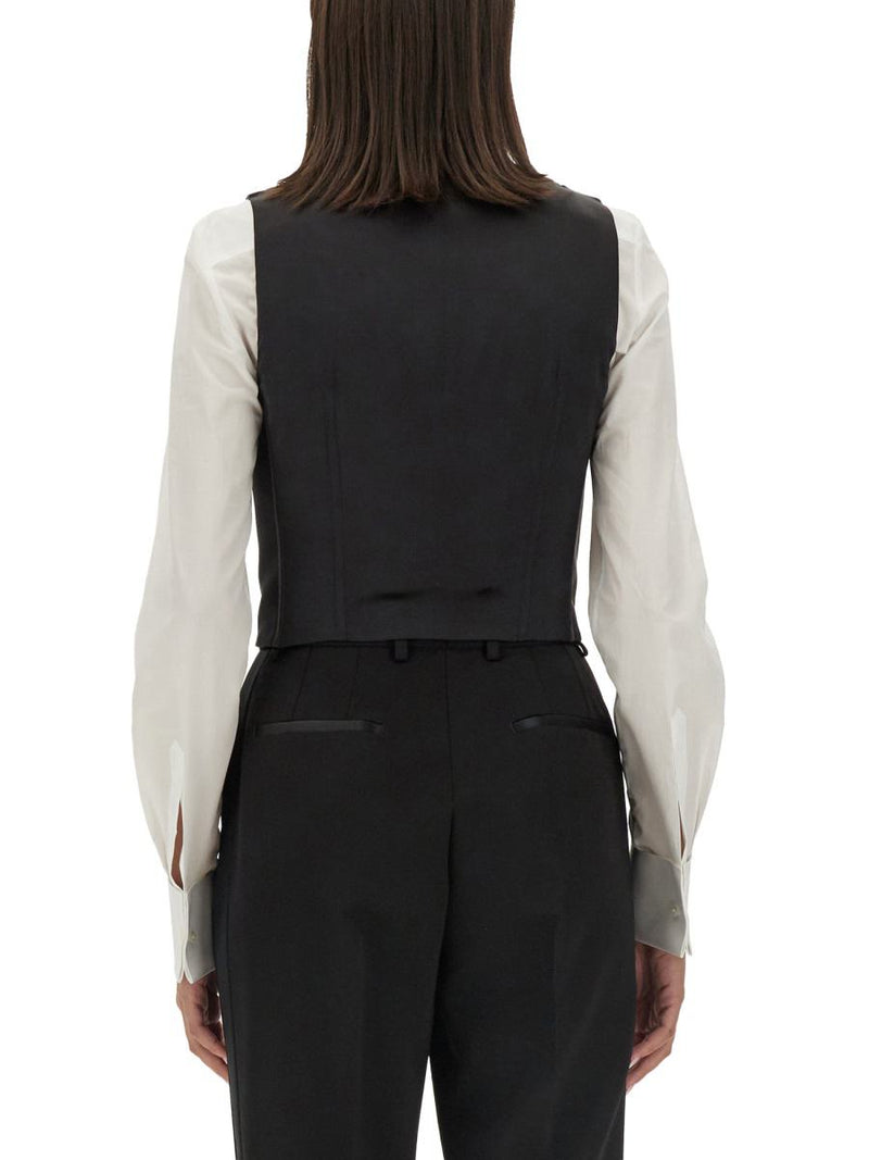 Dolce & Gabbana Double-Breasted Tuxedo Vest