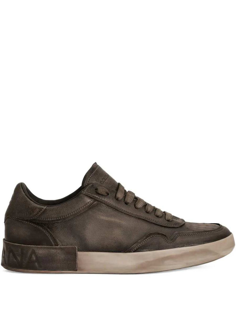 Dolce & Gabbana Portofino Leather Sneakers