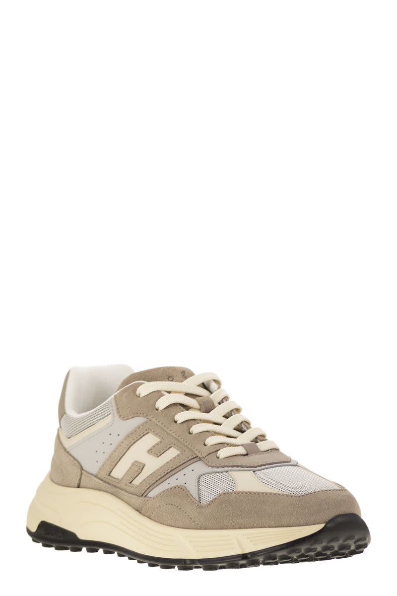 Hogan Hyperlight - Suede And Canvas Sneakers