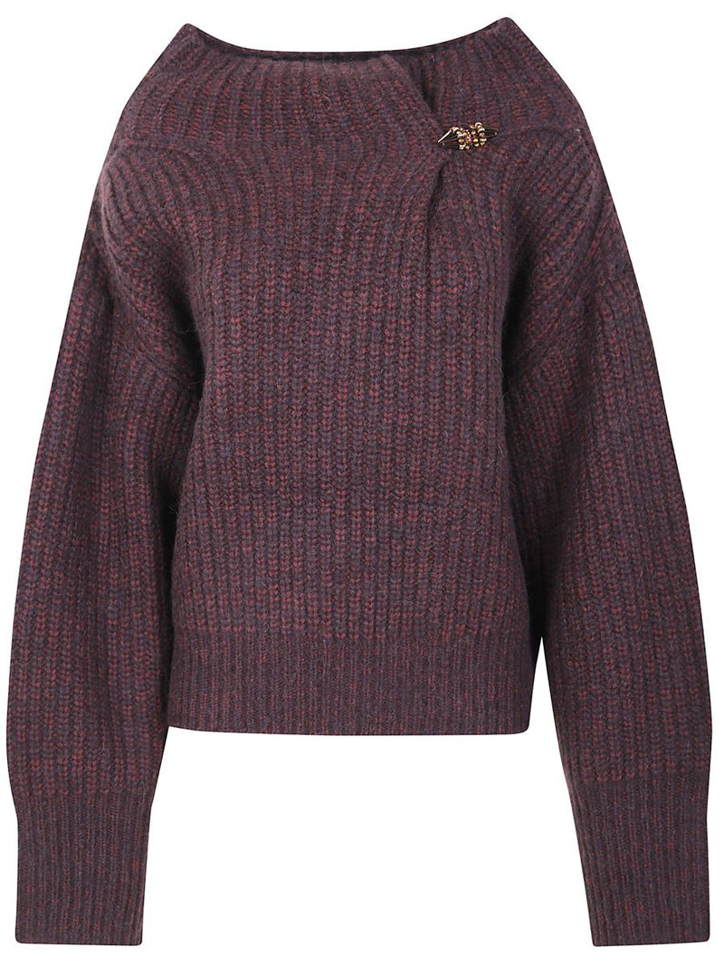 Dries Van Noten "Teubina Embroiderd" Sweater Clothing