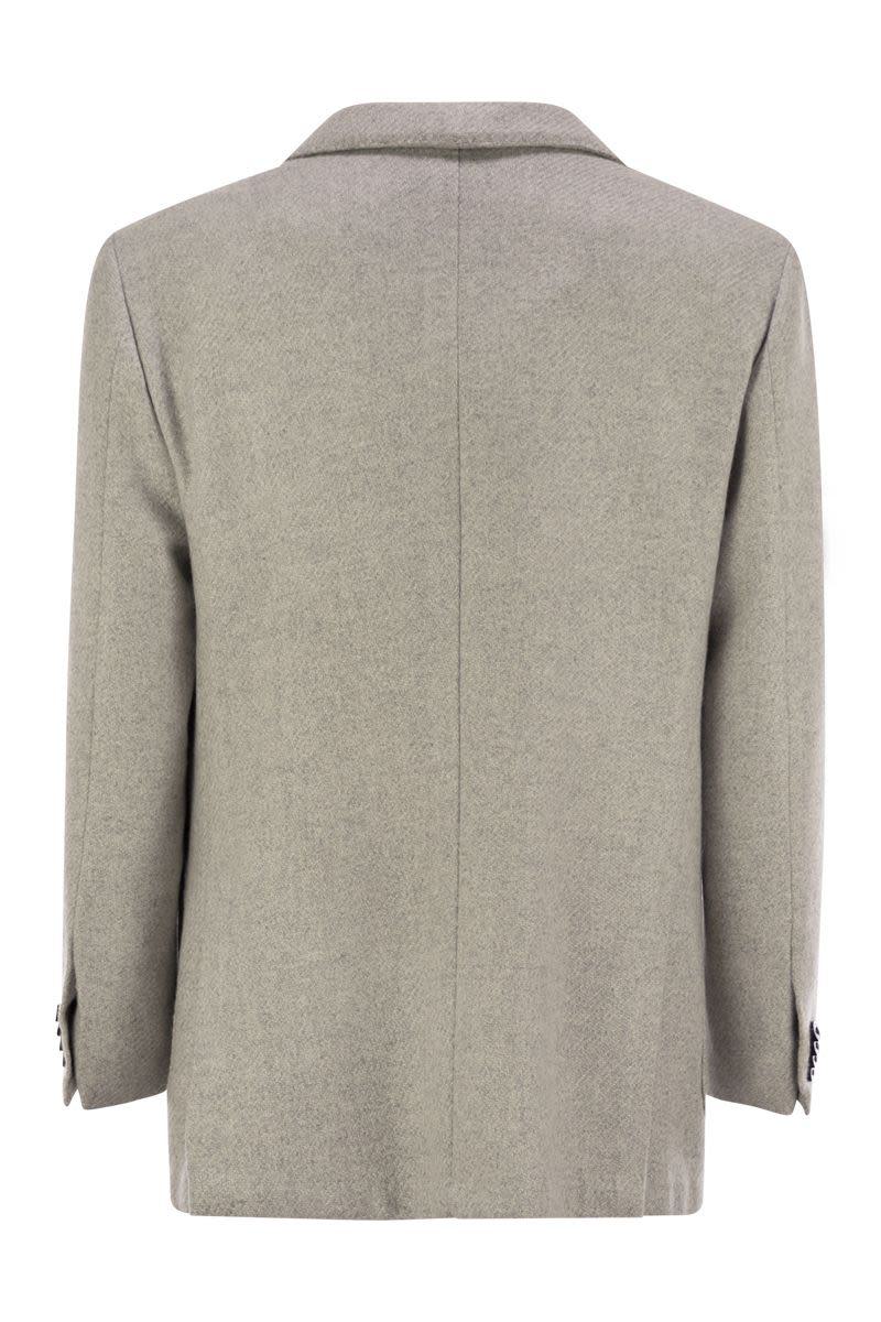 Kiton Single-Breasted Cashmere Jacket