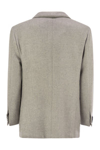 Kiton Single-Breasted Cashmere Jacket