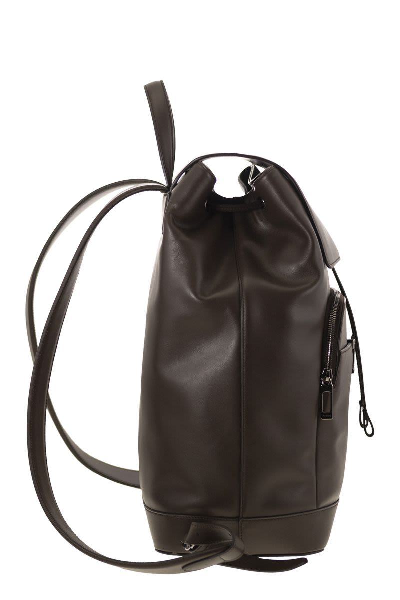 Tod'S T Timeless Medium Leather Backpack