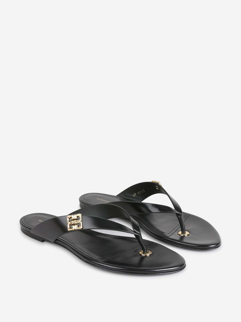 Givenchy 4G Flip Flop Sandals