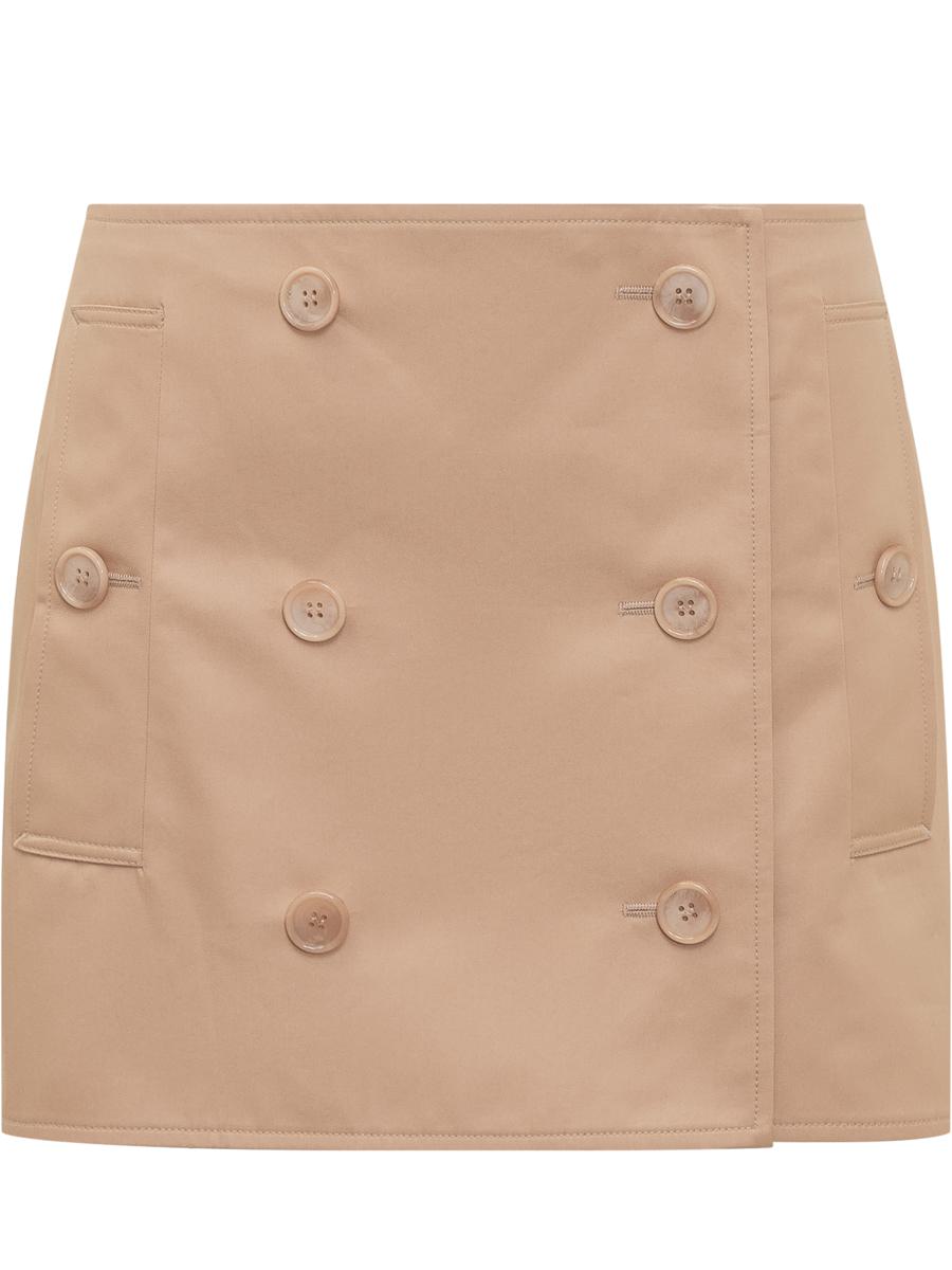 Burberry Gabardine Trench Skirt