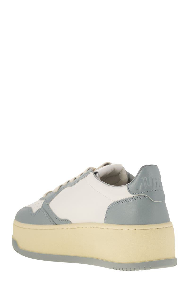 Autry Medalist Platform - Leather Trainers