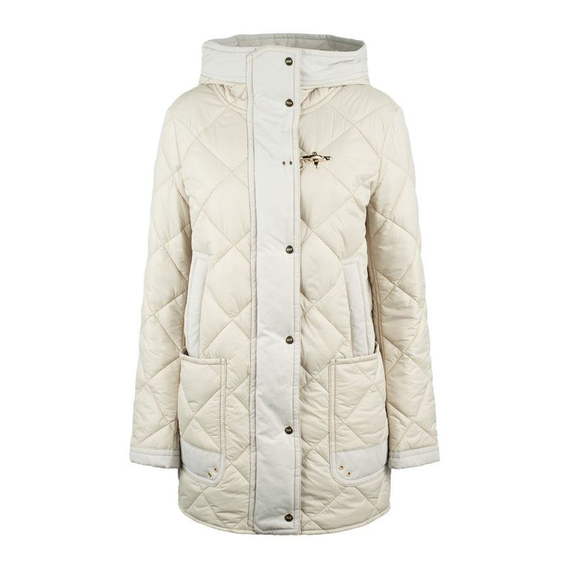 Fay Beige Padded Parka