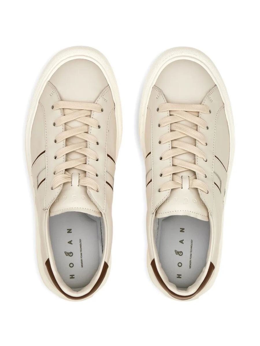 Hogan H691 Smooth Leather Sneakers Shoes