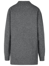 Maison Margiela 'Over' Grey Wool Sweater